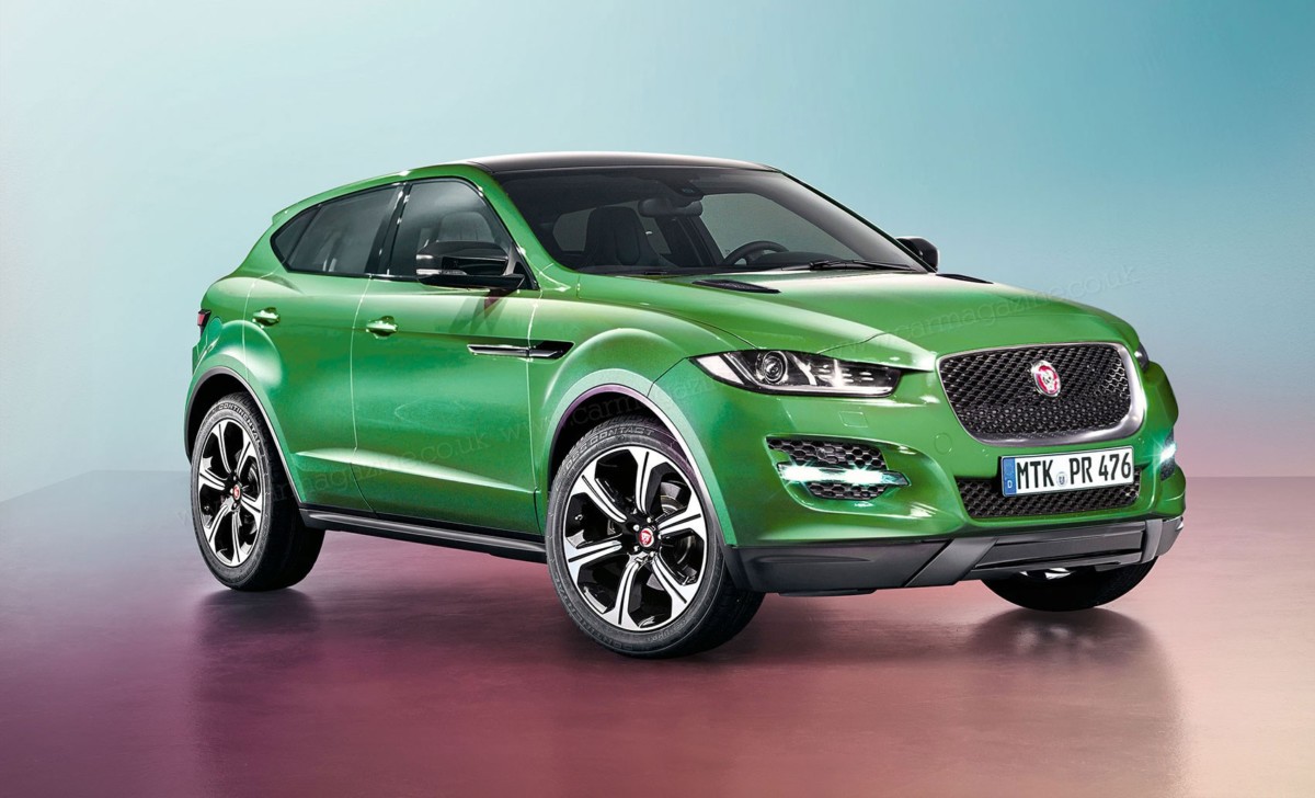 Электромобиль Jaguar - Jaguar E-Pace появится в 2018 году