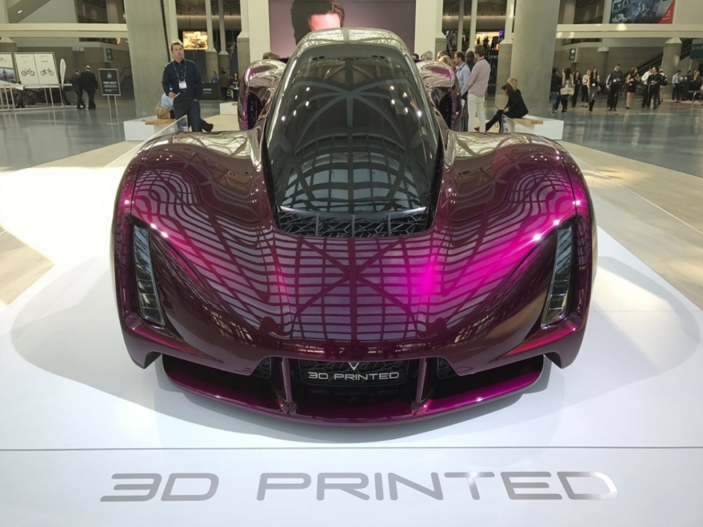 Автомобиль 3d ручкой