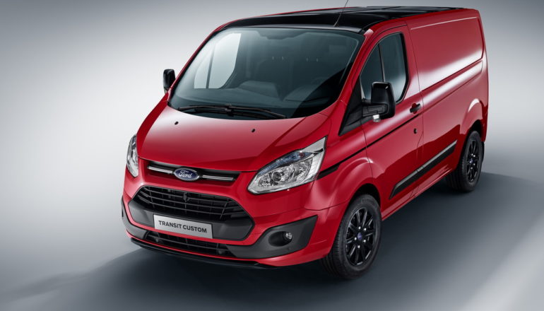 Ford transit черный