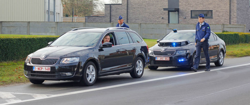 Skoda octavia полицейская