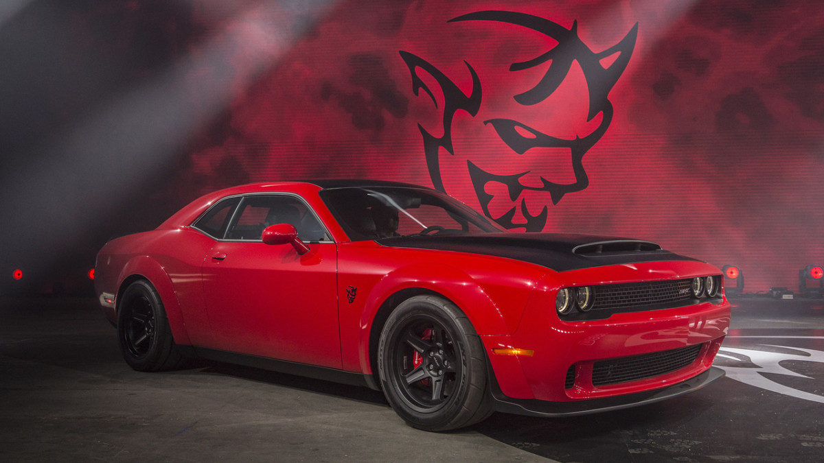 Dodge Challenger Demon обещает адский разгон и дьявольскую мощь –  Автоцентр.ua