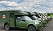 Медицинский военный автомобиль