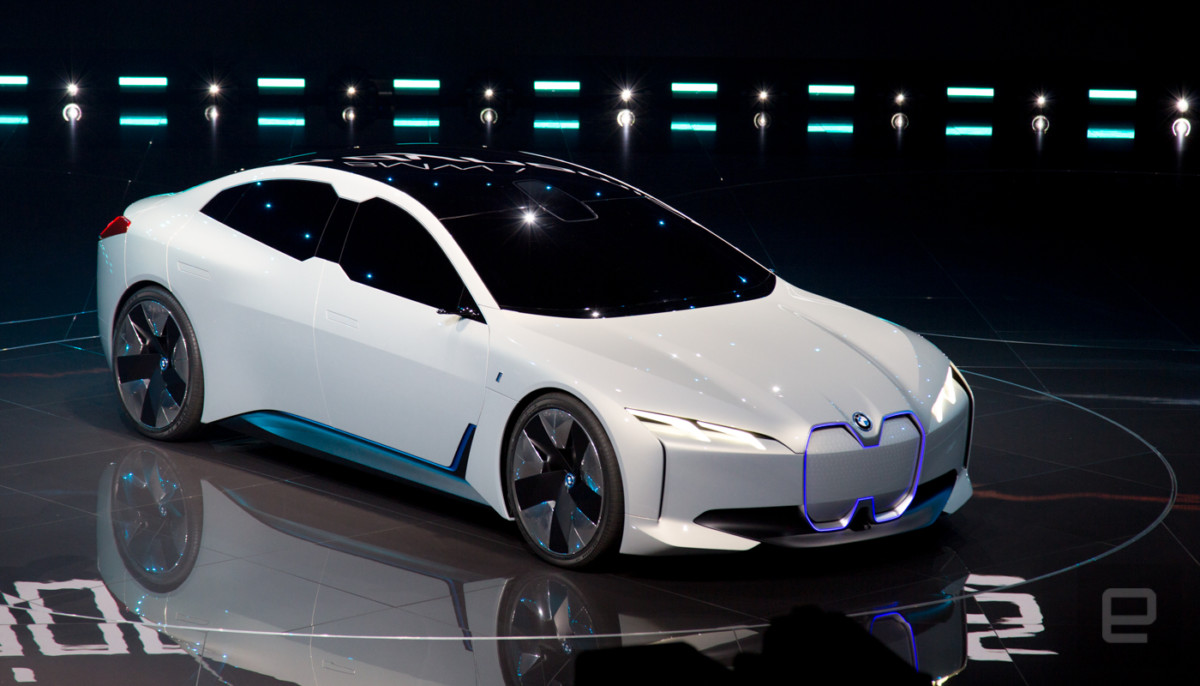 BMW представила во Франфурте конкурента Tesla Model S