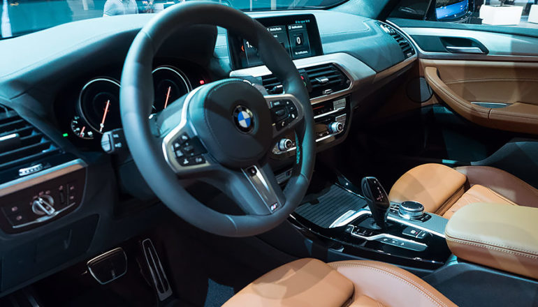 Bmw x3 настроить интерьер