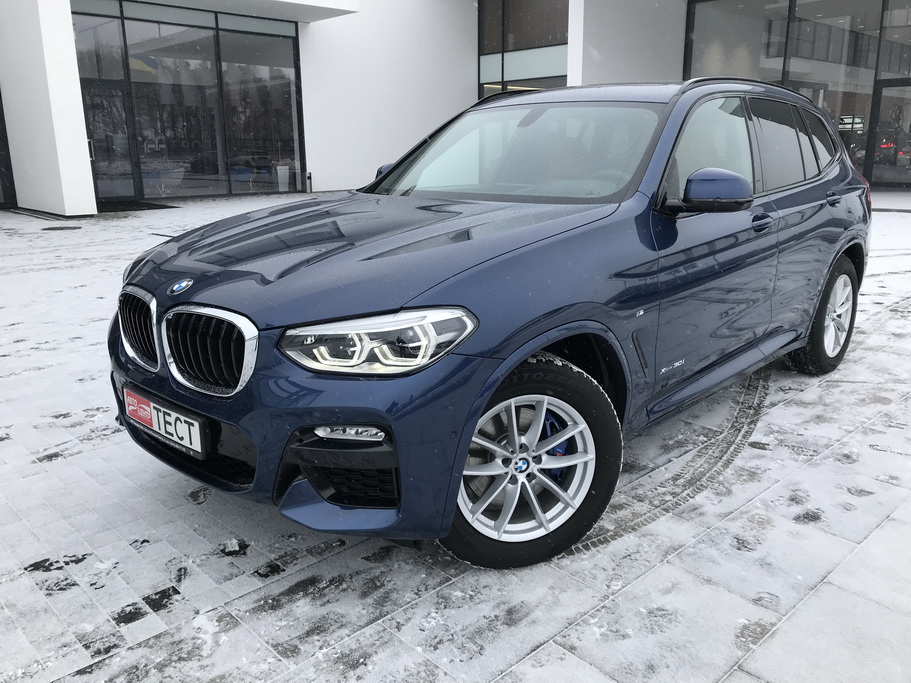 Внешний вид BMW X3 2018