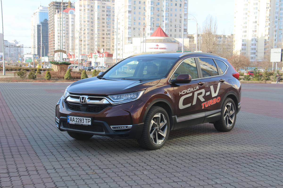 Как едет Honda CR-V 2019 с новым мотором 1.5 turbo. Тест – Автоцентр.ua