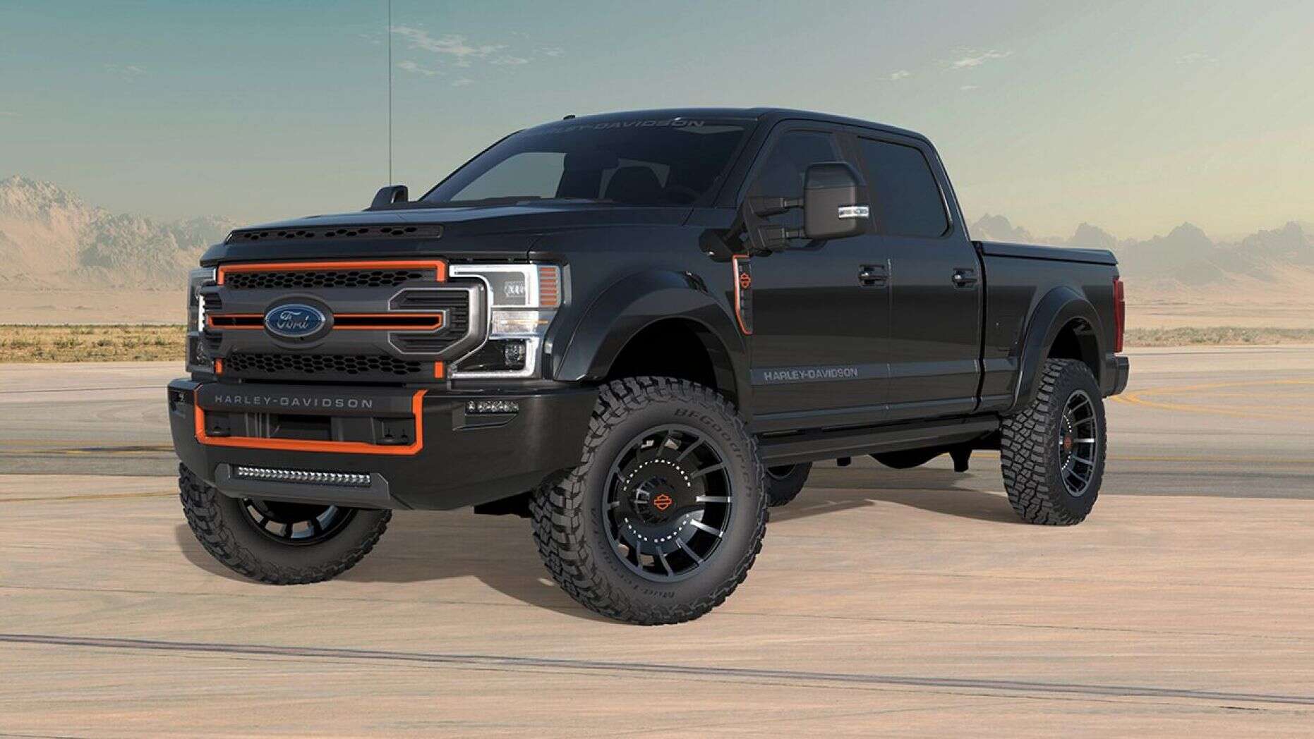 Ford F250 от HarleyDavidson лучший пикап для байкера Автоцентр.ua