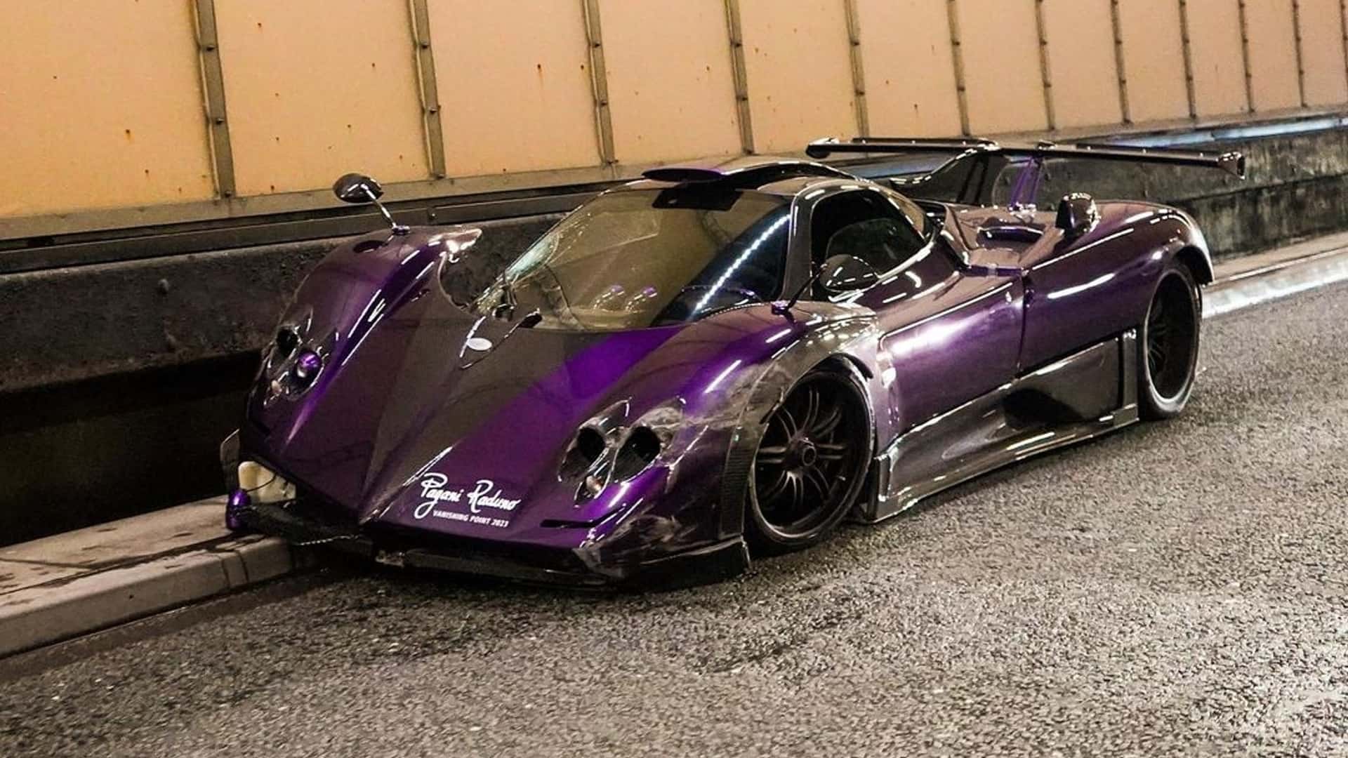 Суперкар Pagani Zonda 760 LH Льюиса Хэмилтона разбился в Уэльсе (фото) –  Автоцентр.ua