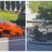 Розкішний гіперкар Koenigsegg згорів ущент під час автопробігу (відео)