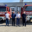Харьковские спасатели получили из Австрии пожарные автоцистерны