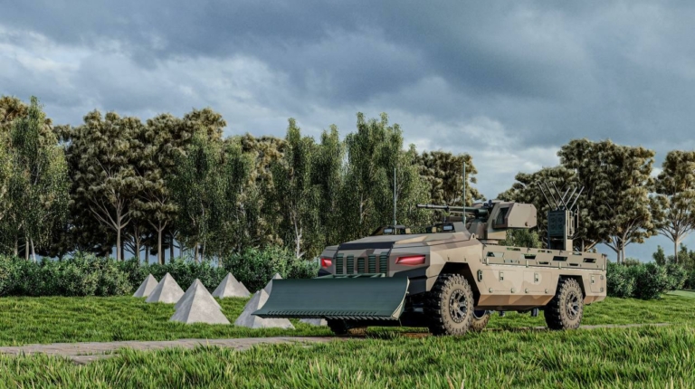 «Українська бронетехніка» презентувала роботизовану платформу UGV Protector