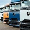 Розпочалися постачання перших магістральних тягачів Mercedes-Benz eActros 600