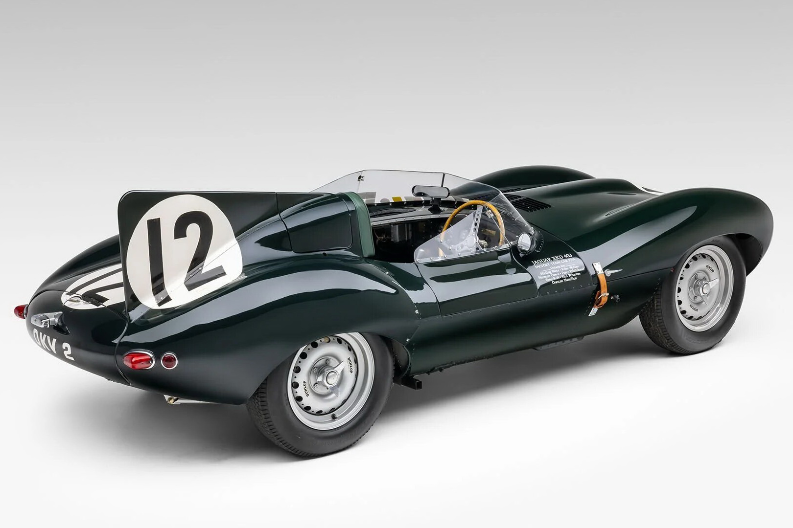 На аукціон виставили ле-манівський Jaguar D-Type сера Стірлінга Мосса