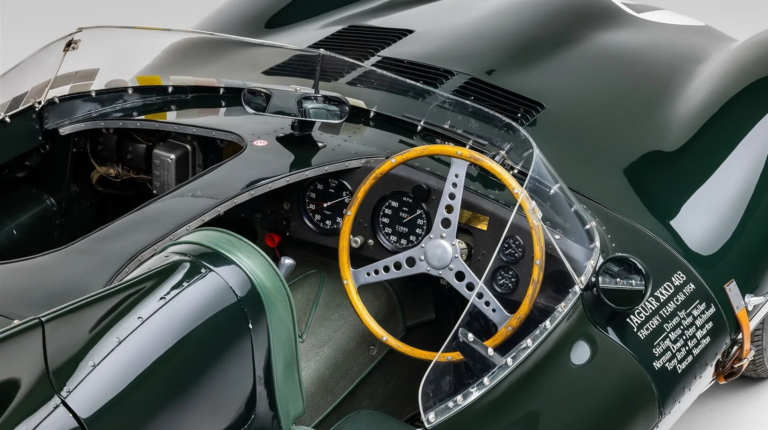 На аукціон виставили ле-манівський Jaguar D-Type сера Стірлінга Мосса