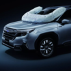 Subaru показала подушку безпеки для велосипедистів