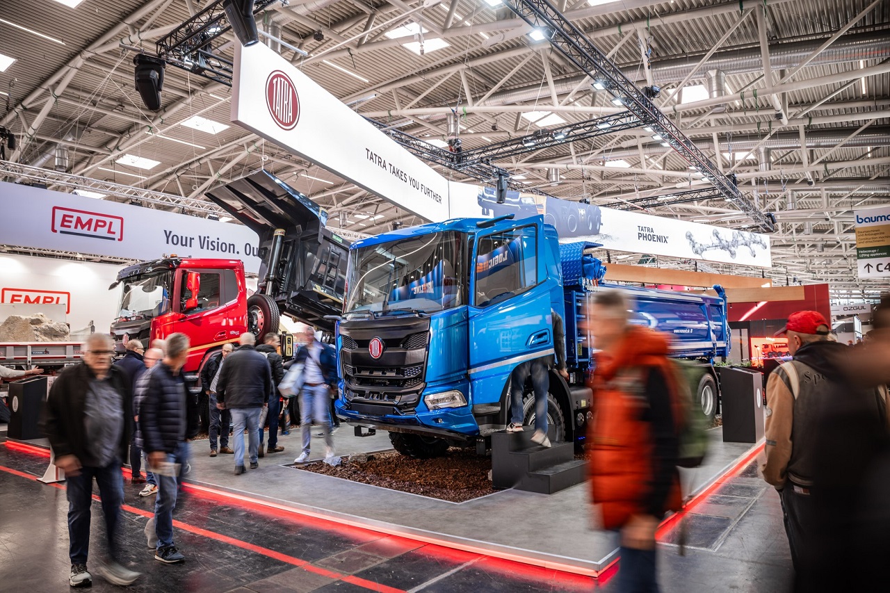 Tatra Trucks показала на Bauma 2025 самоскиди з оновленим дизайном